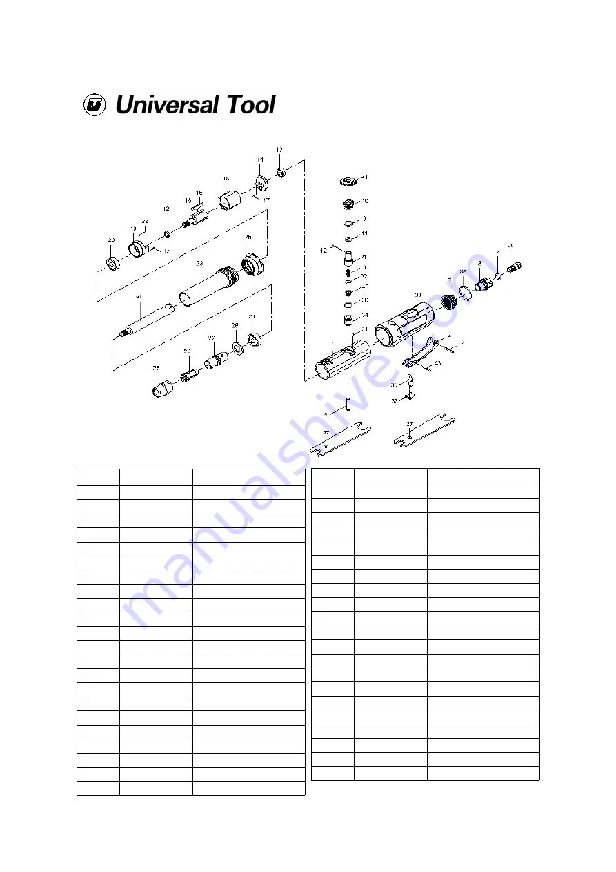 Universal Tool UT5735 Скачать руководство пользователя страница 3