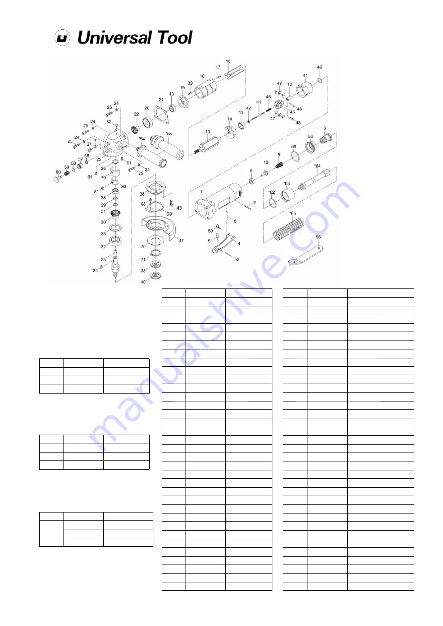 Universal Tool UT8740A10 Скачать руководство пользователя страница 3