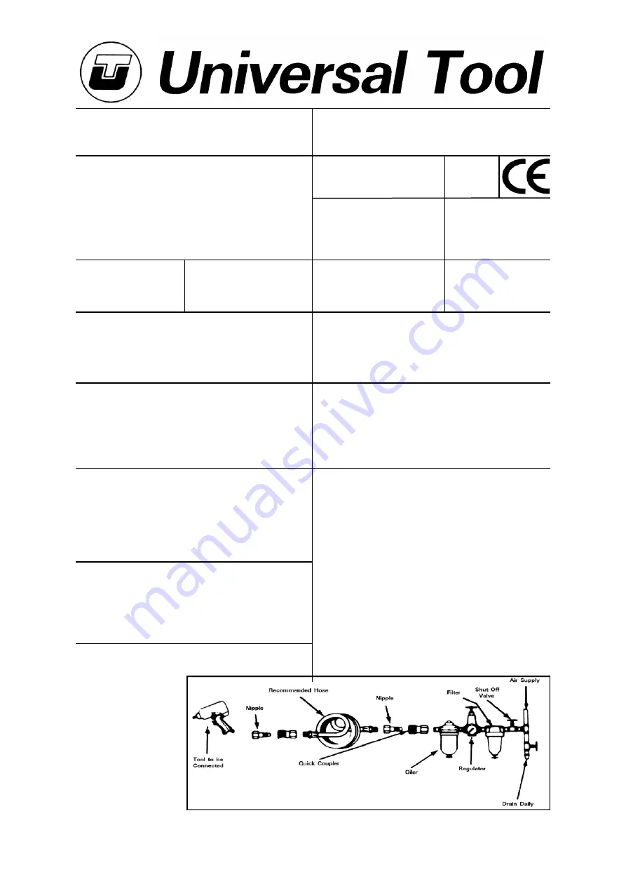 Universal Tool UT8775-BK Скачать руководство пользователя страница 1