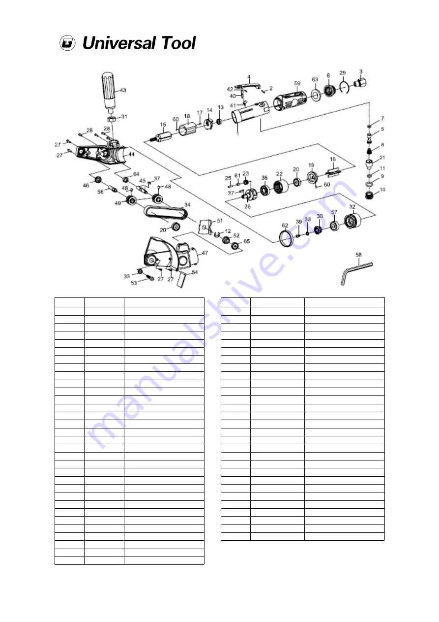 Universal Tool UT8775-BK Скачать руководство пользователя страница 3