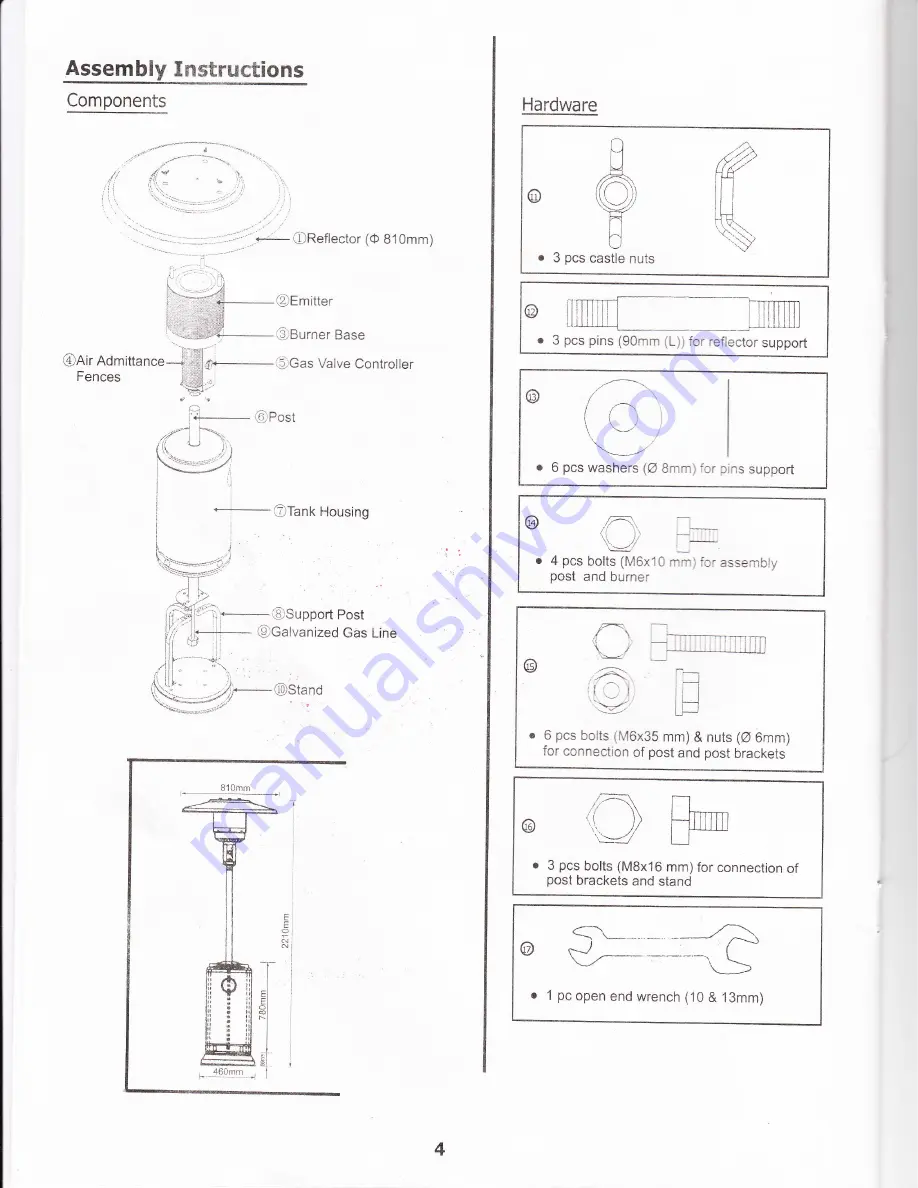 Universal 915HMXDB Скачать руководство пользователя страница 7