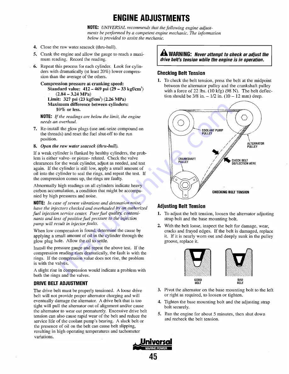 Universal M-25XPB Service Manual Download Page 51