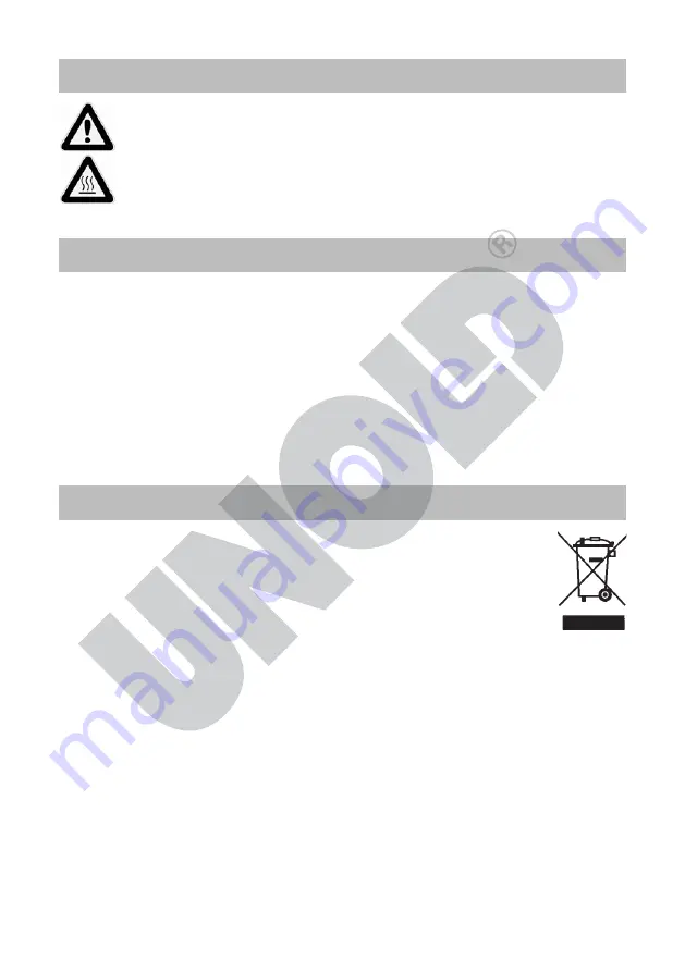 Unold 58815 Instructions For Use Manual Download Page 39