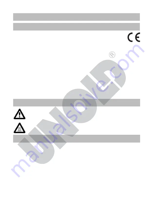 Unold BLITZKOCHER ONYX 18036 Instructions For Use Manual Download Page 20