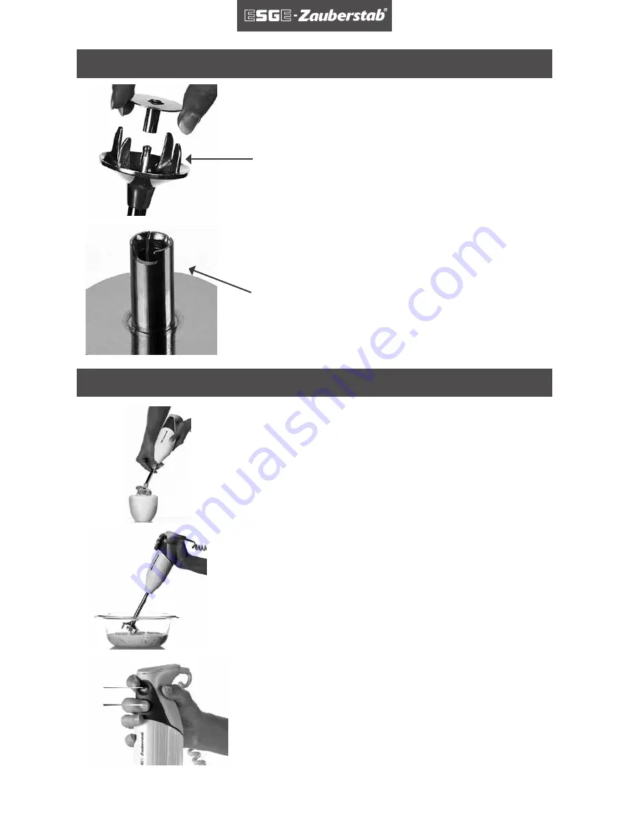 Unold ESGE-Zauberstab M 100 D Скачать руководство пользователя страница 37