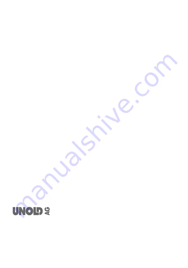 Unold ESGE-Zauberstab M 122 de Luxe Instructions For Use Manual Download Page 2