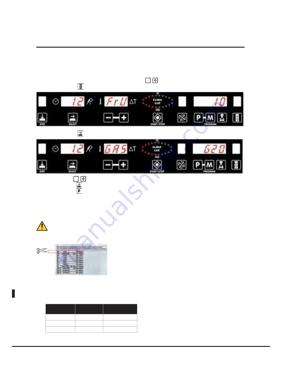 Unox BakerTop XBC 1005 Instruction Manual Download Page 274