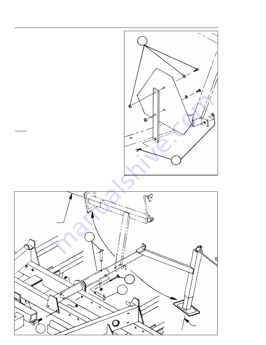 Unverferth Rolling Harrow II Operator'S Manual/Parts Catalog Download Page 39