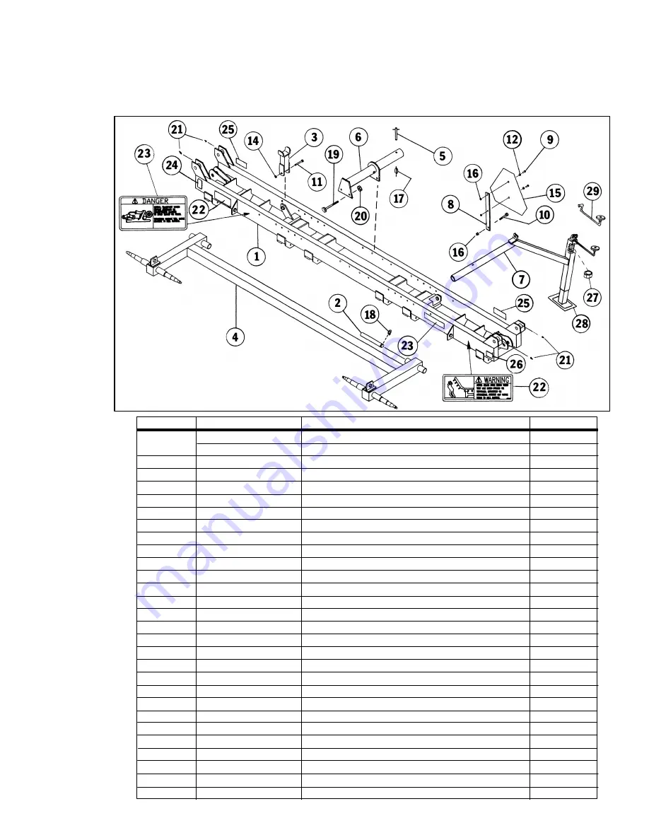 Unverferth Rolling Harrow II Operator'S Manual/Parts Catalog Download Page 51