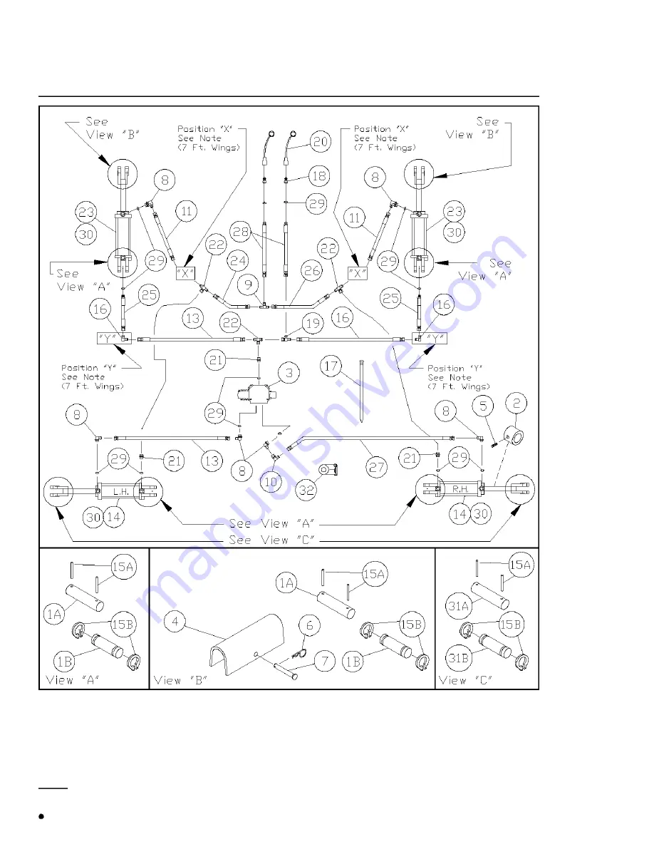 Unverferth Rolling Harrow II Operator'S Manual/Parts Catalog Download Page 60