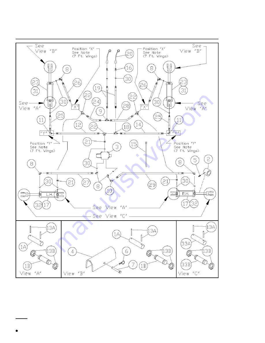 Unverferth Rolling Harrow II Operator'S Manual/Parts Catalog Download Page 62