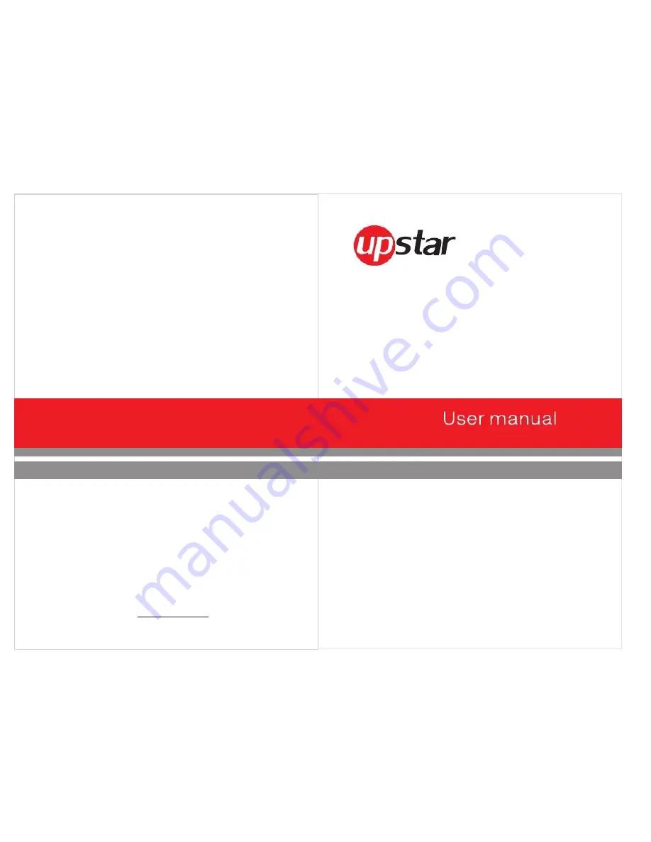 Up Star P32ETW User Manual Download Page 1