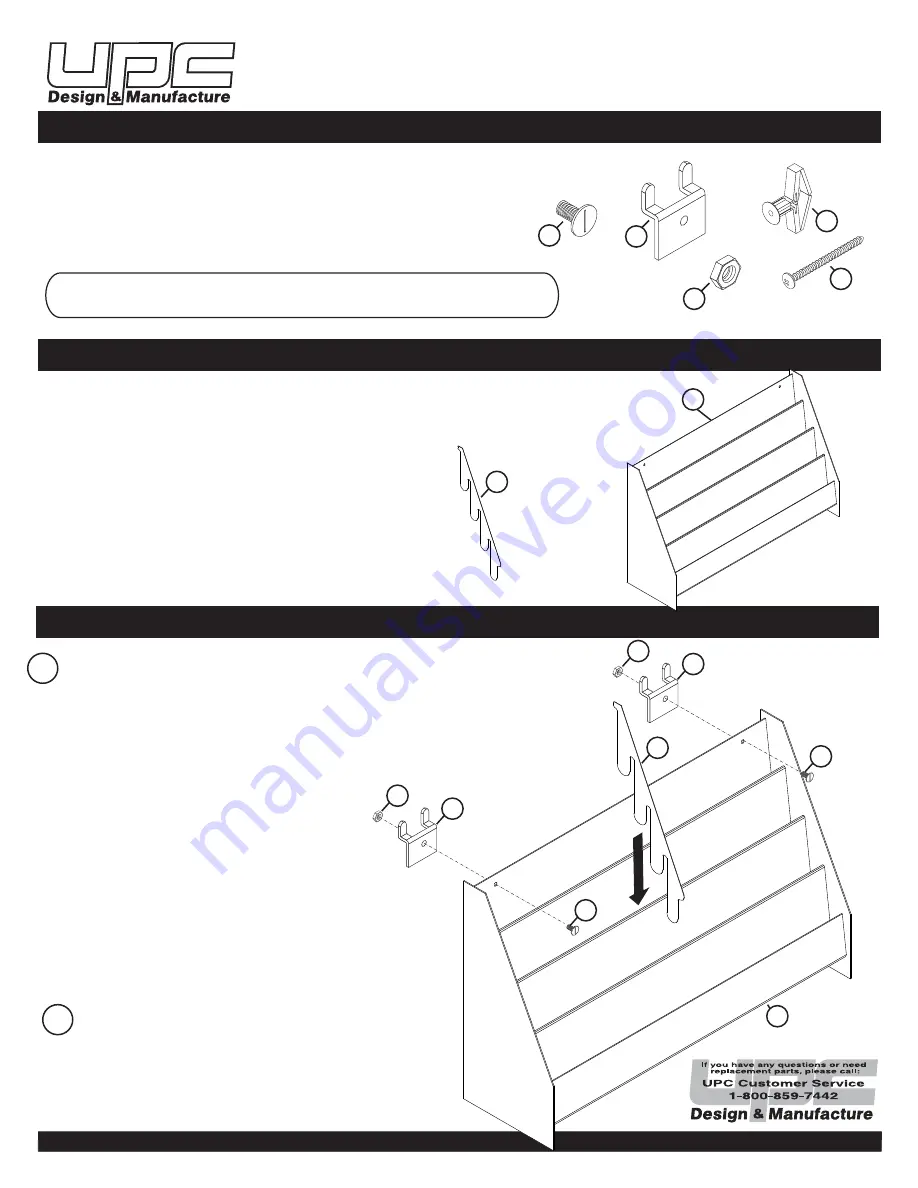 UPC 0947 Assembly Instructions Download Page 1