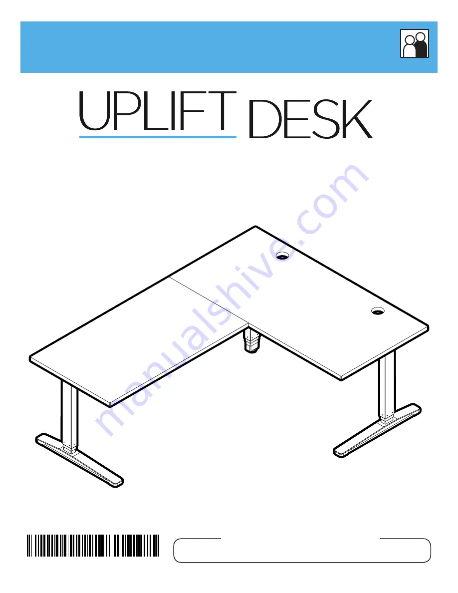 Uplift Desk FRM300 Instructions Manual Download Page 1