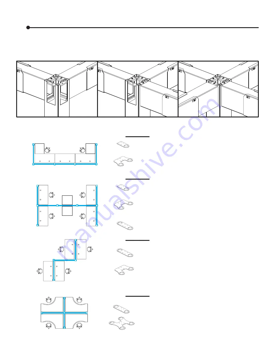 Uplift Desk Power & Data Rail Скачать руководство пользователя страница 8