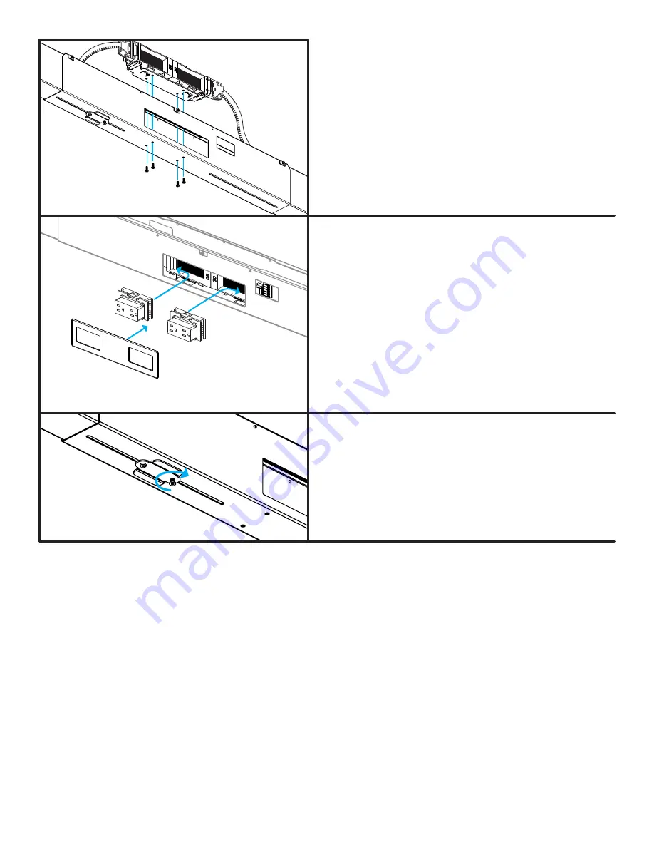 Uplift Desk Power & Data Rail Installation Instructions Manual Download Page 15