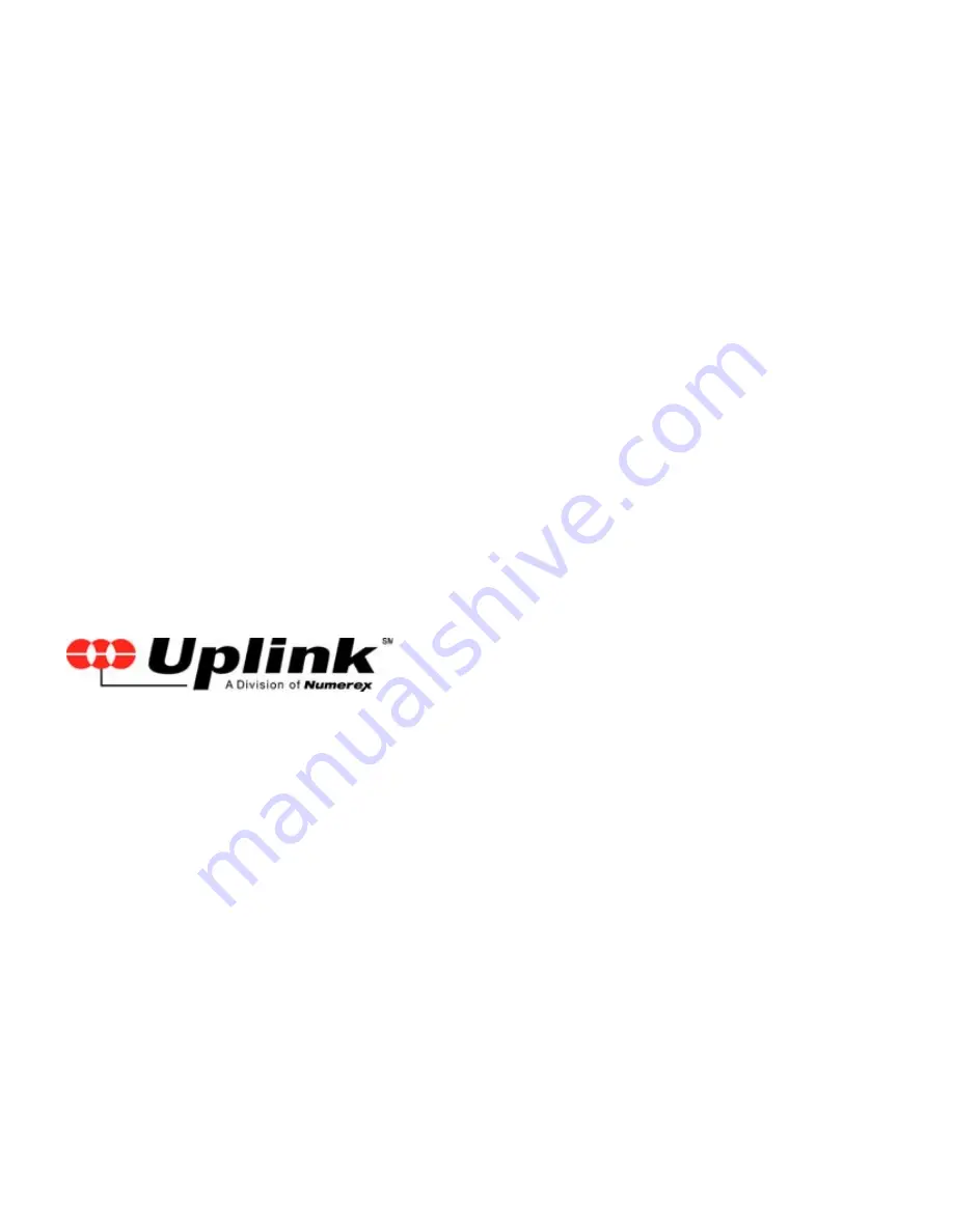 Uplink DigiCell AnyNET Installation And User Manual Download Page 2