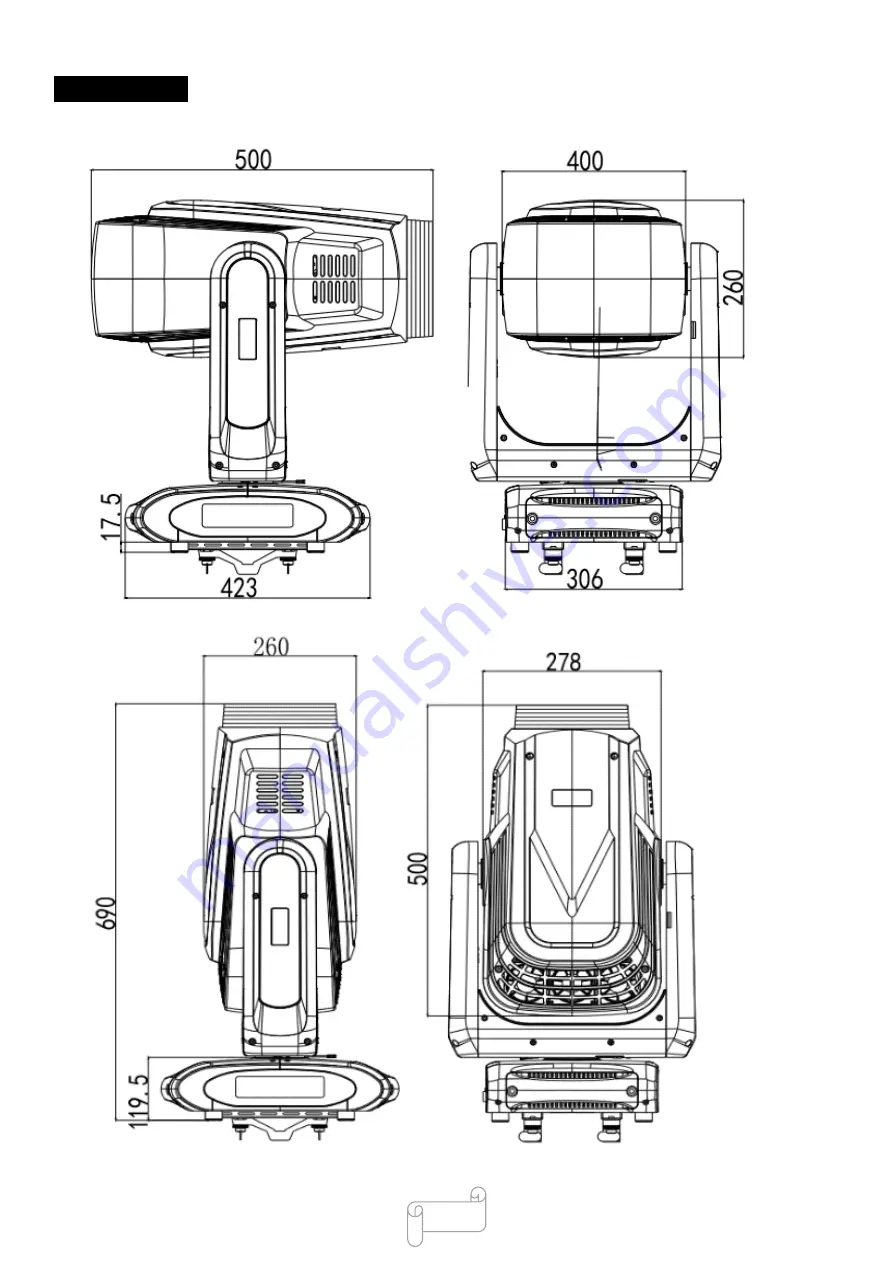 Uplus Lighting 750 BSWF User Manual Download Page 15