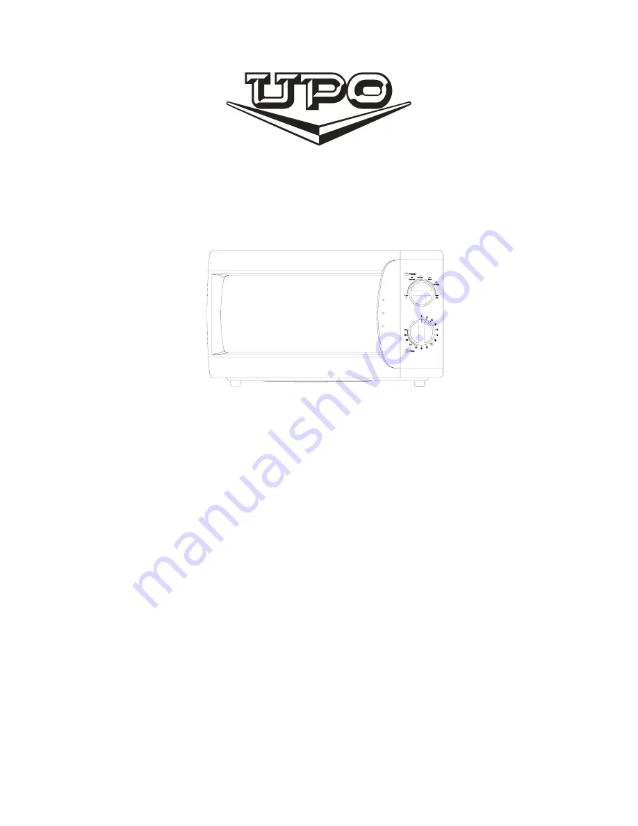 UPO M317w Instruction Manual Download Page 1