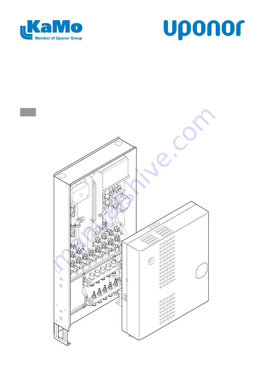 Uponor KaMo Combi Port E Скачать руководство пользователя страница 1