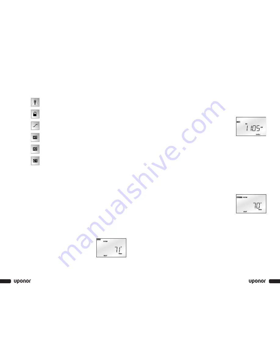 Uponor SETPOINT 500 SERIES User Manual Download Page 4