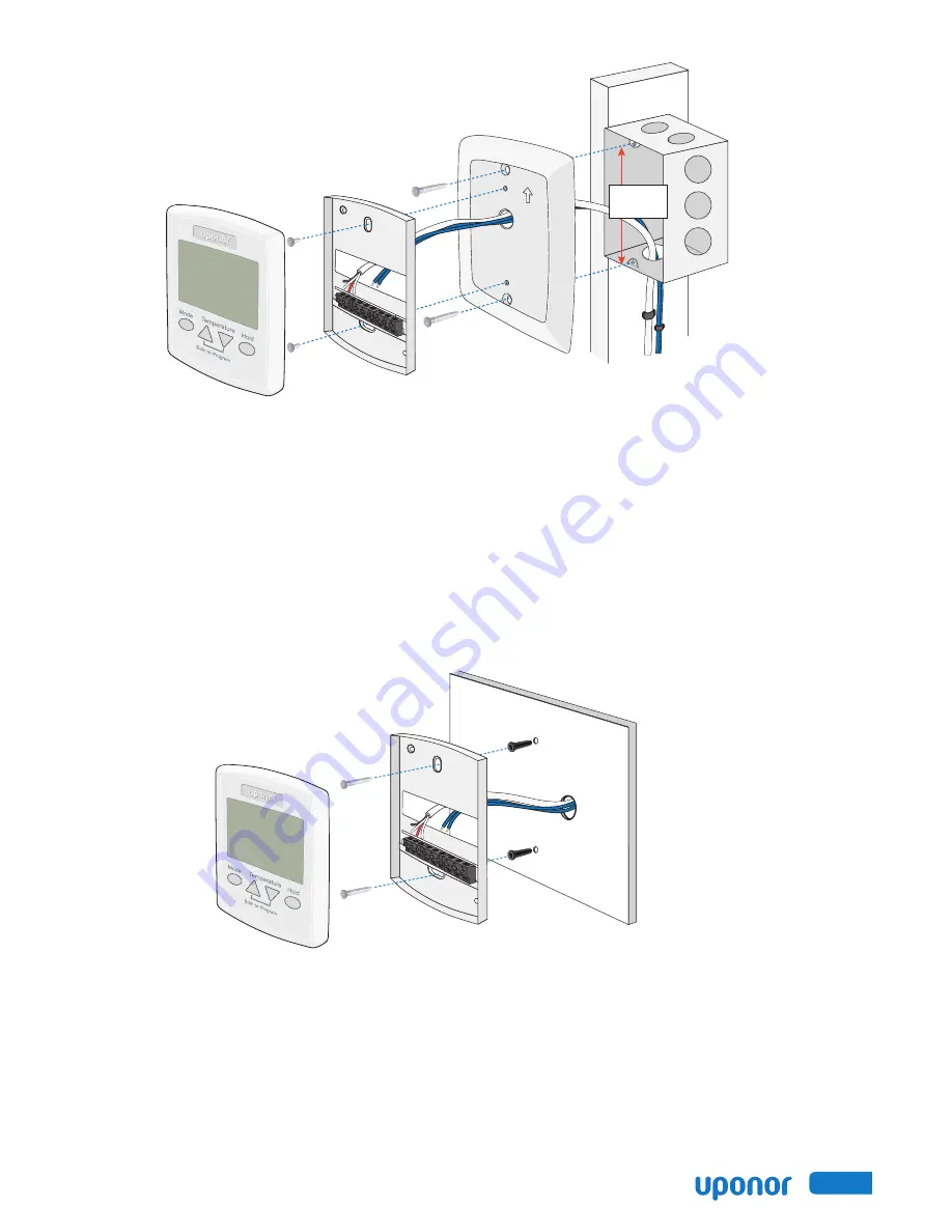 Uponor SetPoint 521 Installation And Operation Manual Download Page 7