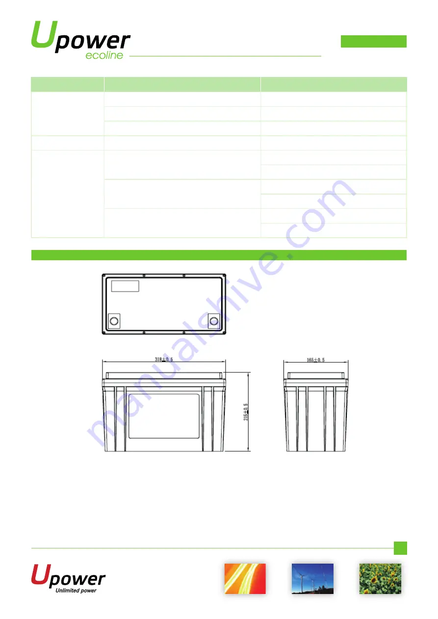 UPOWER Ecoline UE-12Li80 Manual Download Page 4