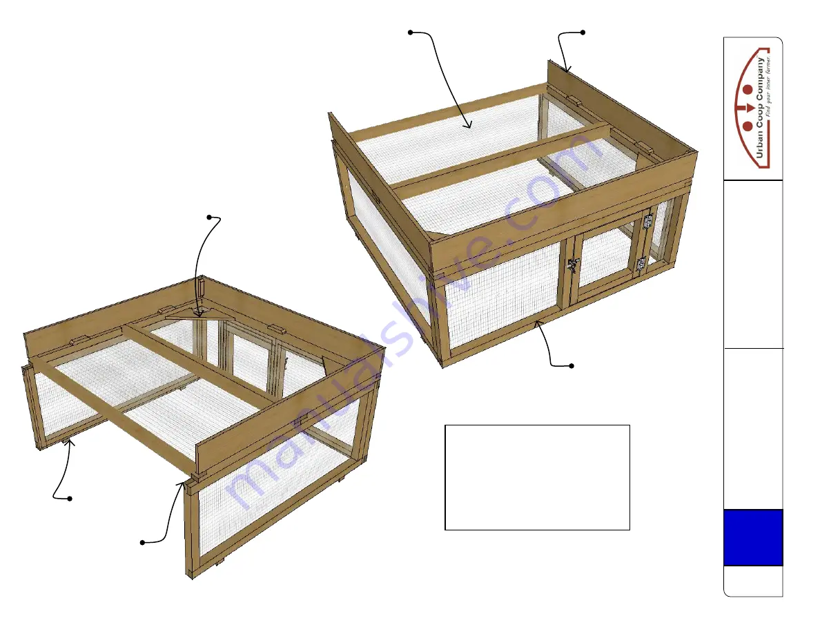 Urban Coop Company Round-Top Backyard Coop Скачать руководство пользователя страница 31