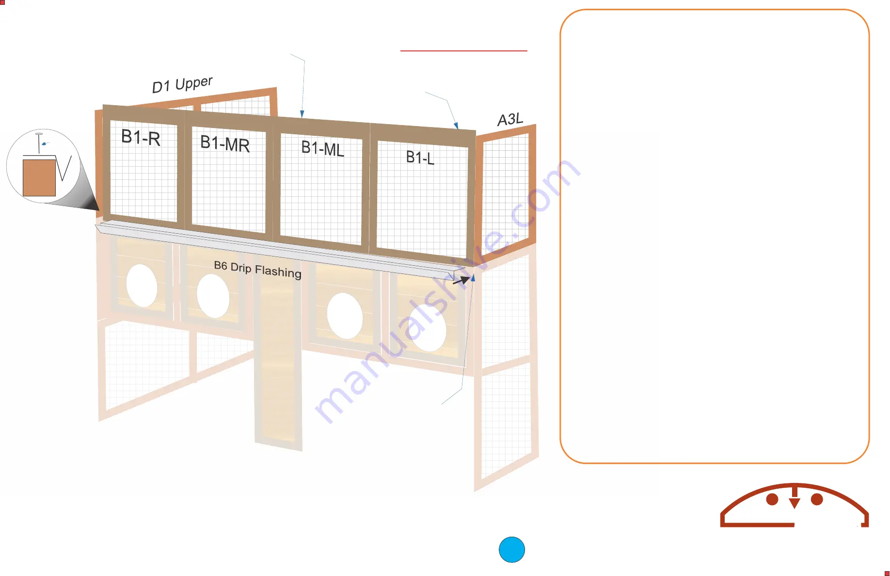 Urban Coop Company Round-Top Chicken Coop Walk-In Скачать руководство пользователя страница 15