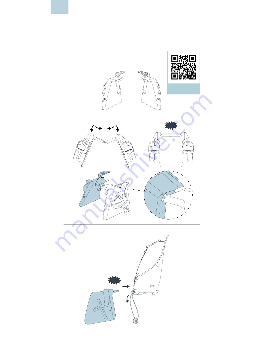 Urban Iki Rear seat Installation Manuals Download Page 44