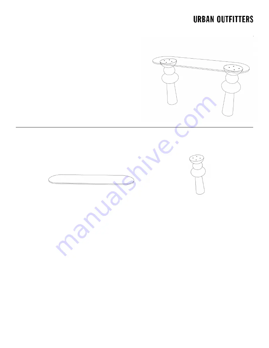 URBAN OUTFITTERS MAIA CONSOLE Assembly Instructions Download Page 1