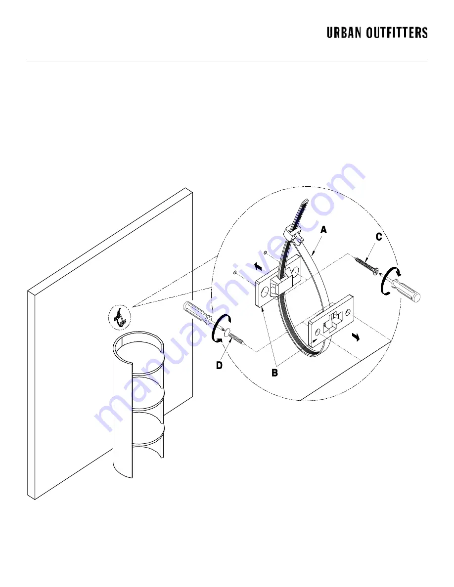 URBAN OUTFITTERS Tabitha 65443186 Assembly Instructions Download Page 2