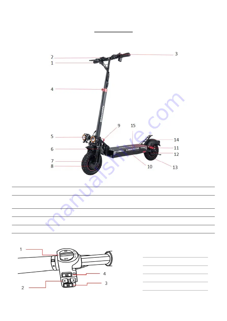 URBANGLIDE ECROSS MAX 2X2 Manual Download Page 56