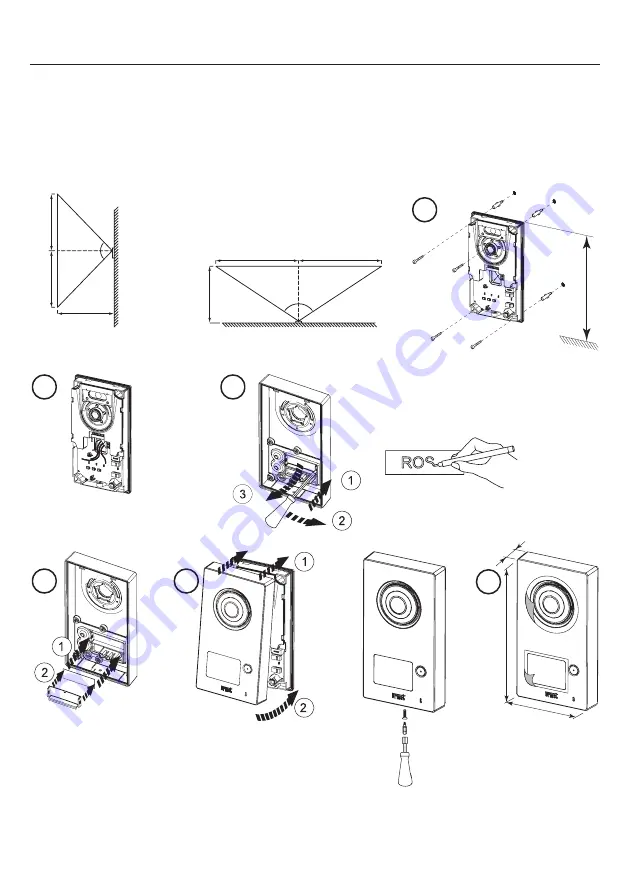 urmet domus 1060/22 Installation Handbook Download Page 19