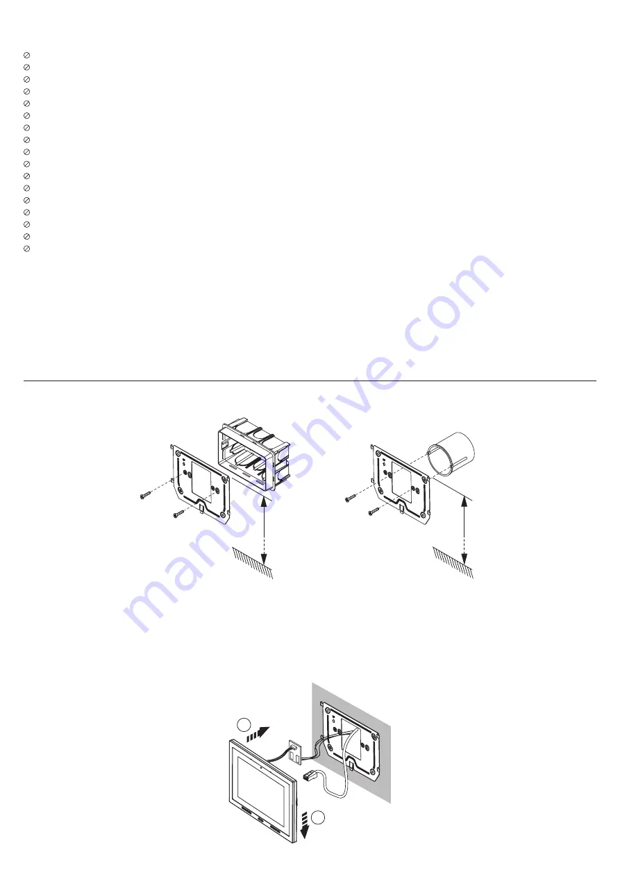 urmet domus 1060/601 Installer And User Manual Download Page 10