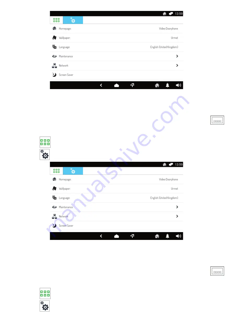 urmet domus 1060/601 Installer And User Manual Download Page 55