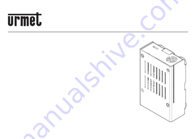 urmet domus 1071/4 Manual Download Page 1