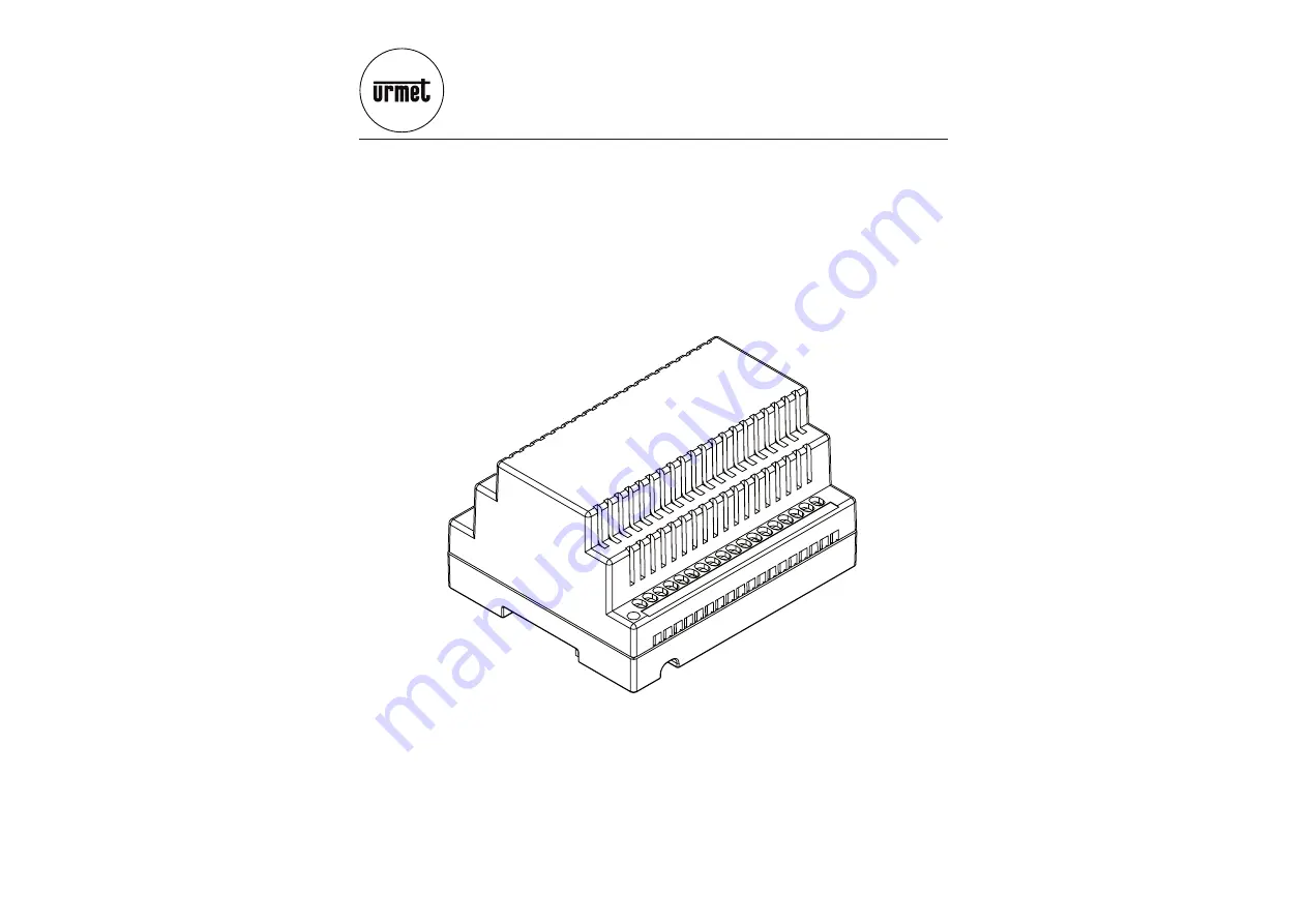 urmet domus 1332/40 Programming And Installation Manual Download Page 1