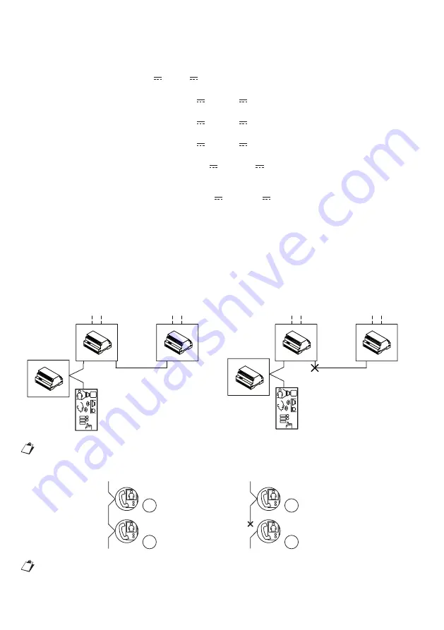 urmet domus 2VOICE 1083 Скачать руководство пользователя страница 43