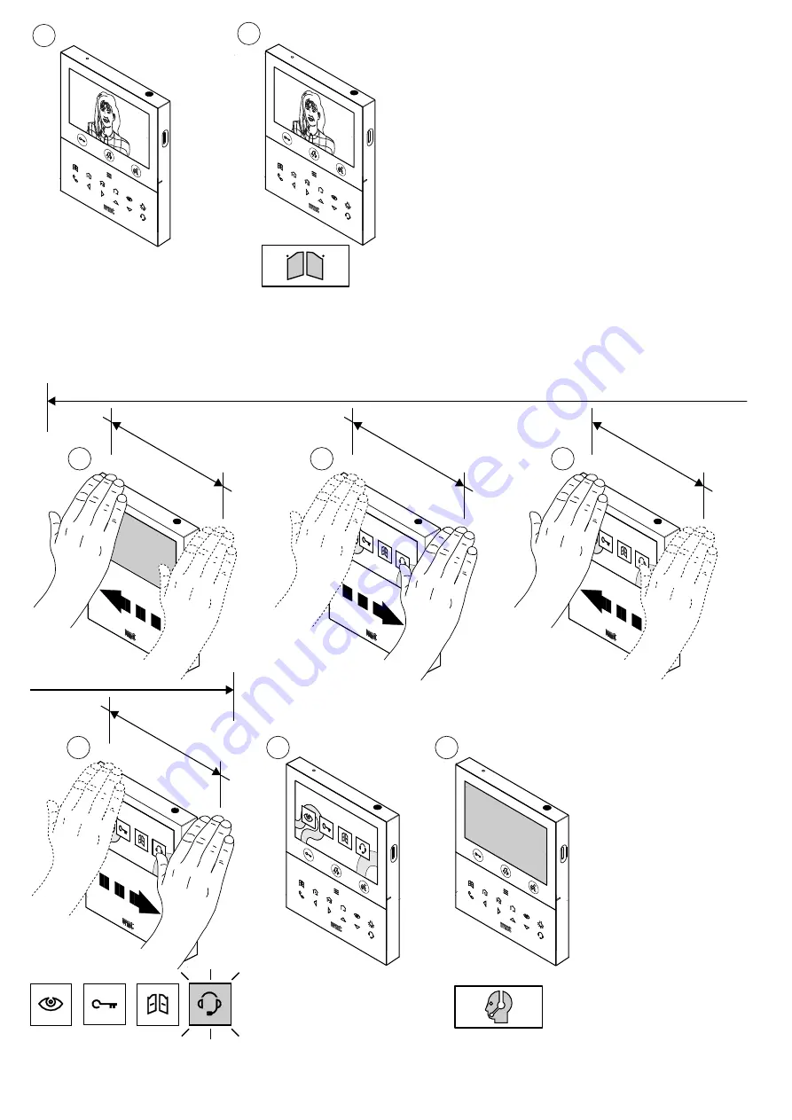 urmet domus 2voice 1760/15 Manual Download Page 47