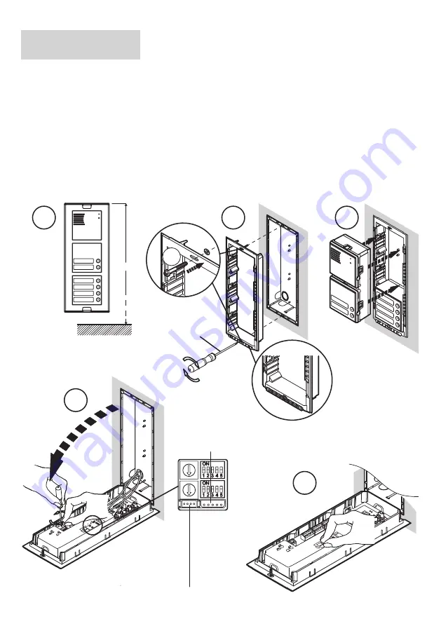 urmet domus 2voice Sinthesi 1083/9 Manual Download Page 2