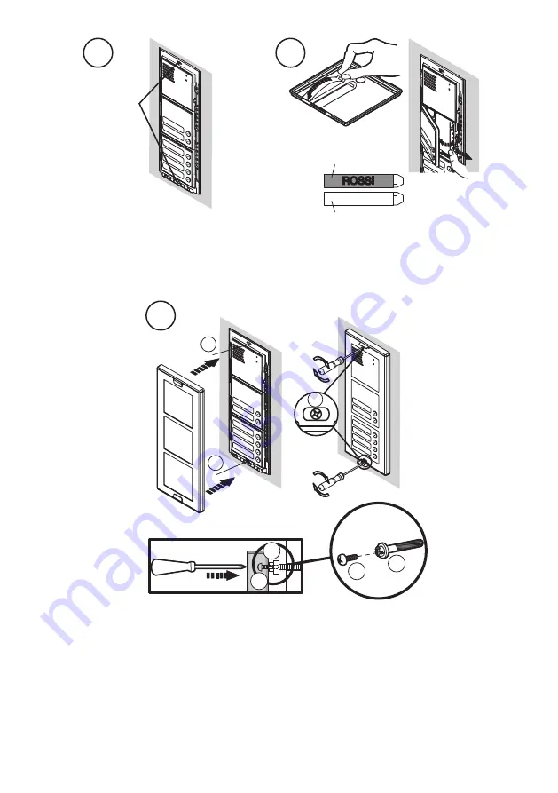 urmet domus 2voice Sinthesi 1083/9 Manual Download Page 11