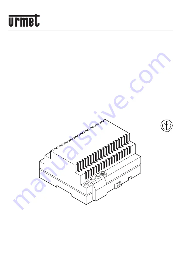 urmet domus 786/15 Manual Download Page 1