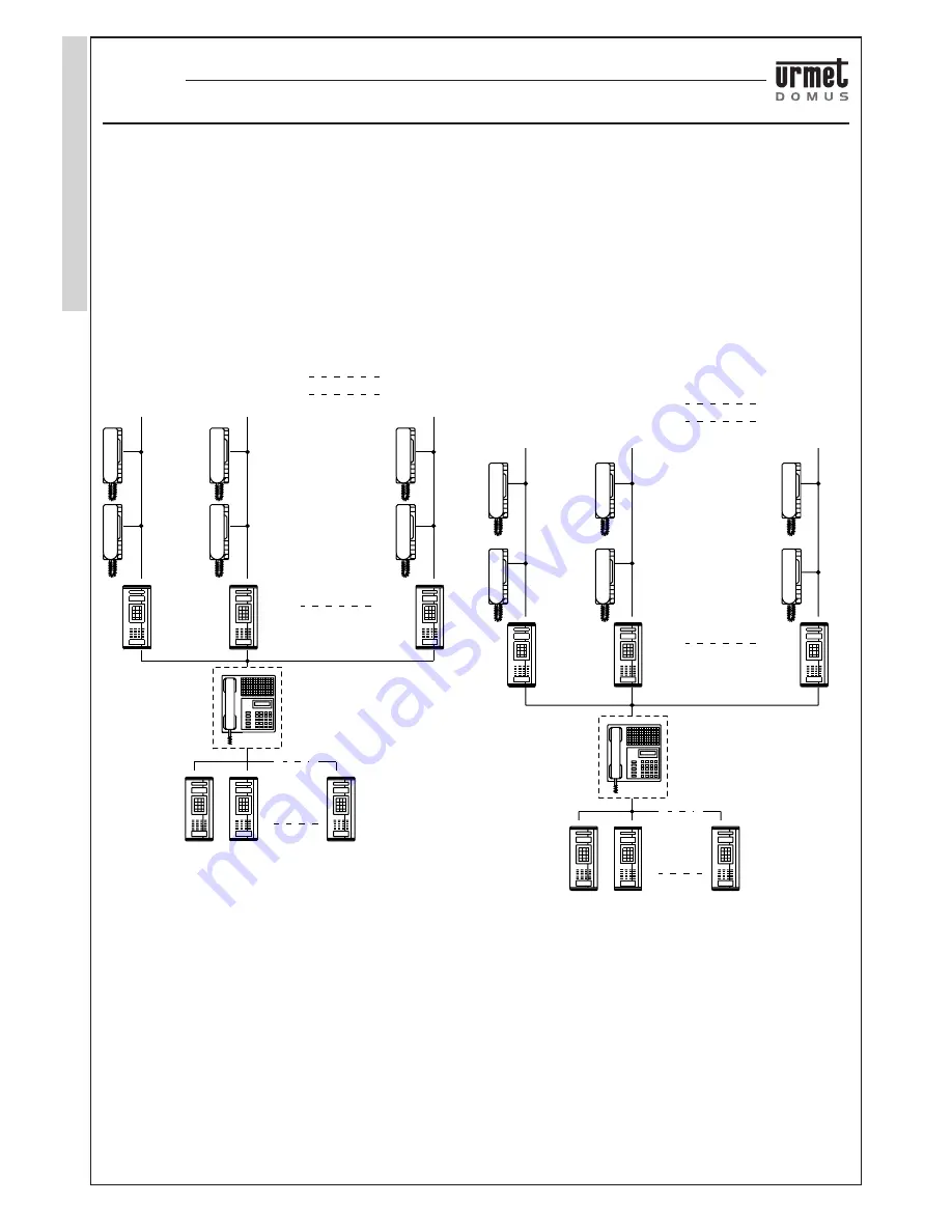 urmet domus 826 DIGITAL CALL SYSTEM Manual Download Page 16