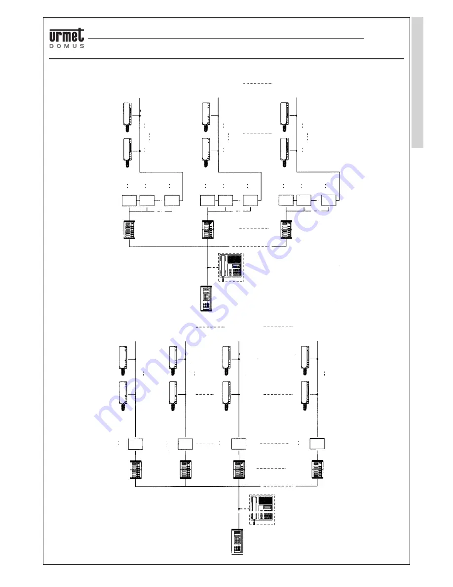 urmet domus 826 DIGITAL CALL SYSTEM Manual Download Page 25