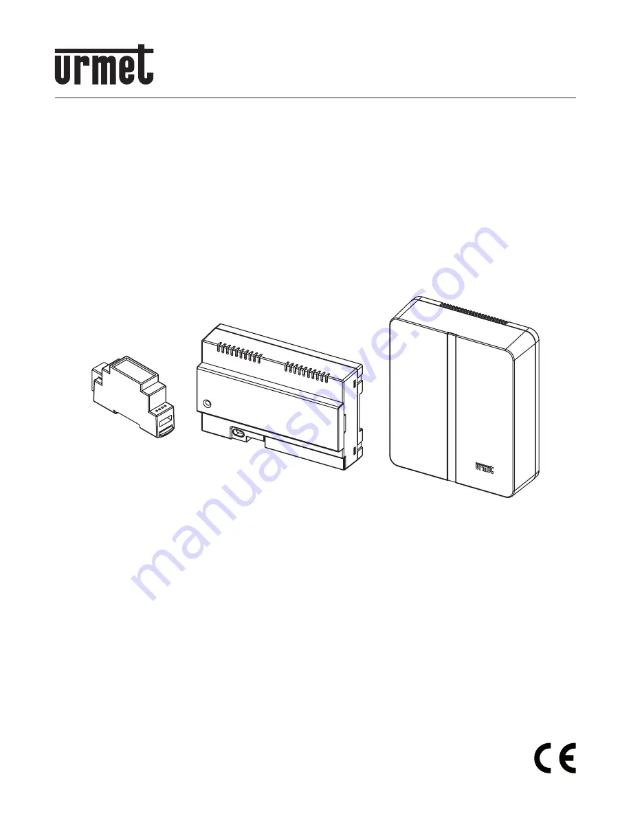 urmet domus 9854/58 Complete User And Installer Manual Download Page 1