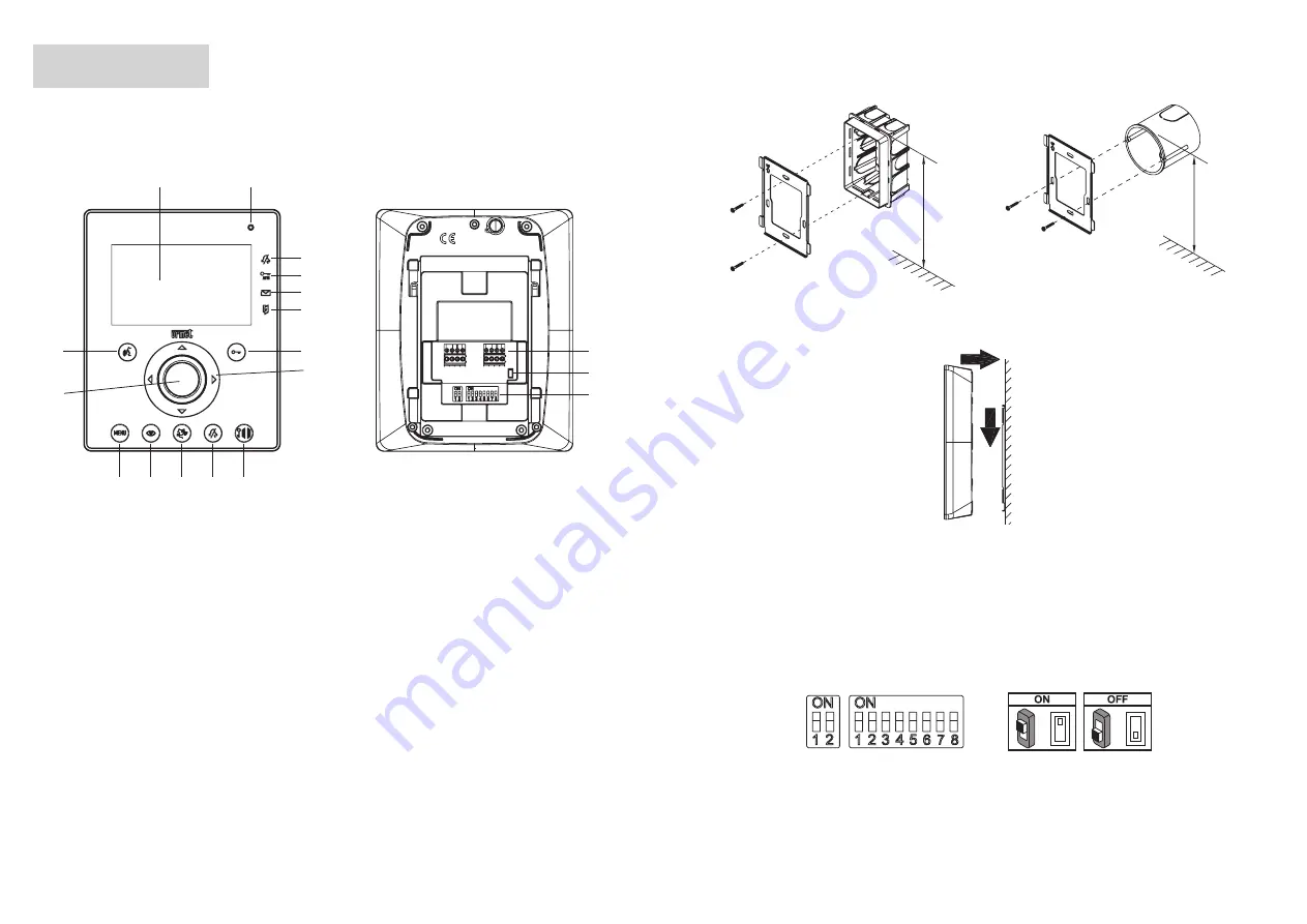 urmet domus AIKO 1716/1 Quick Start Manual Download Page 2