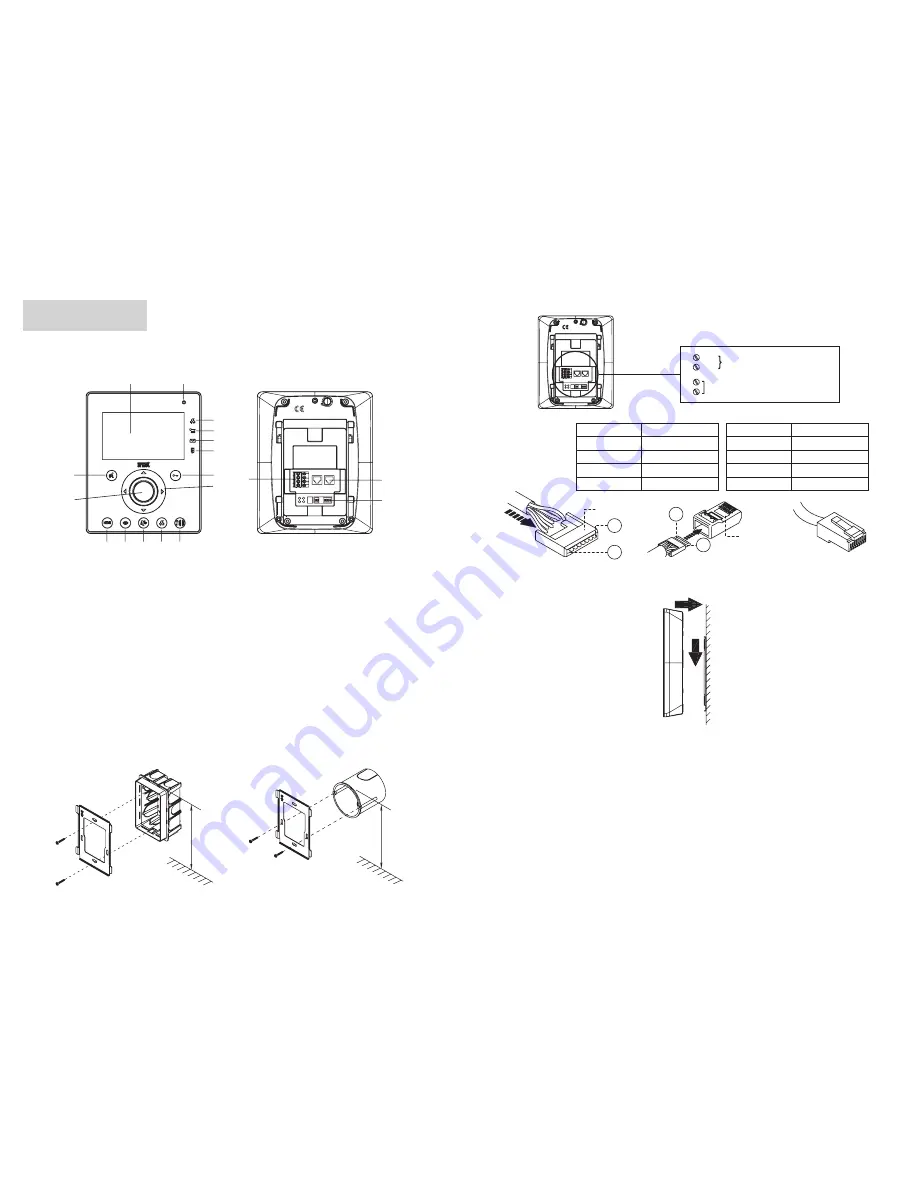 urmet domus AIKO 1716/4 Installation Handbook Download Page 5