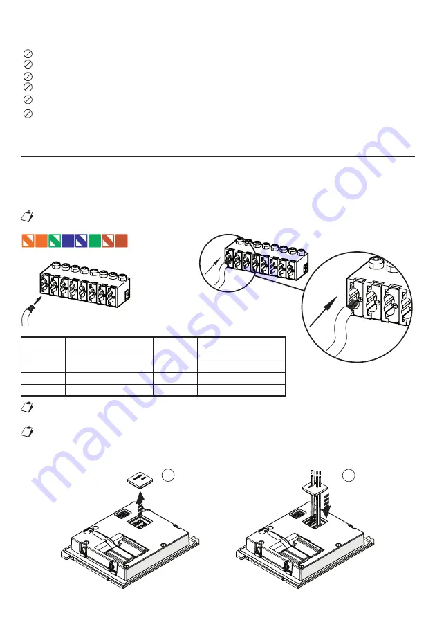 urmet domus alpha 1060 Installation And Use Booklet Download Page 10