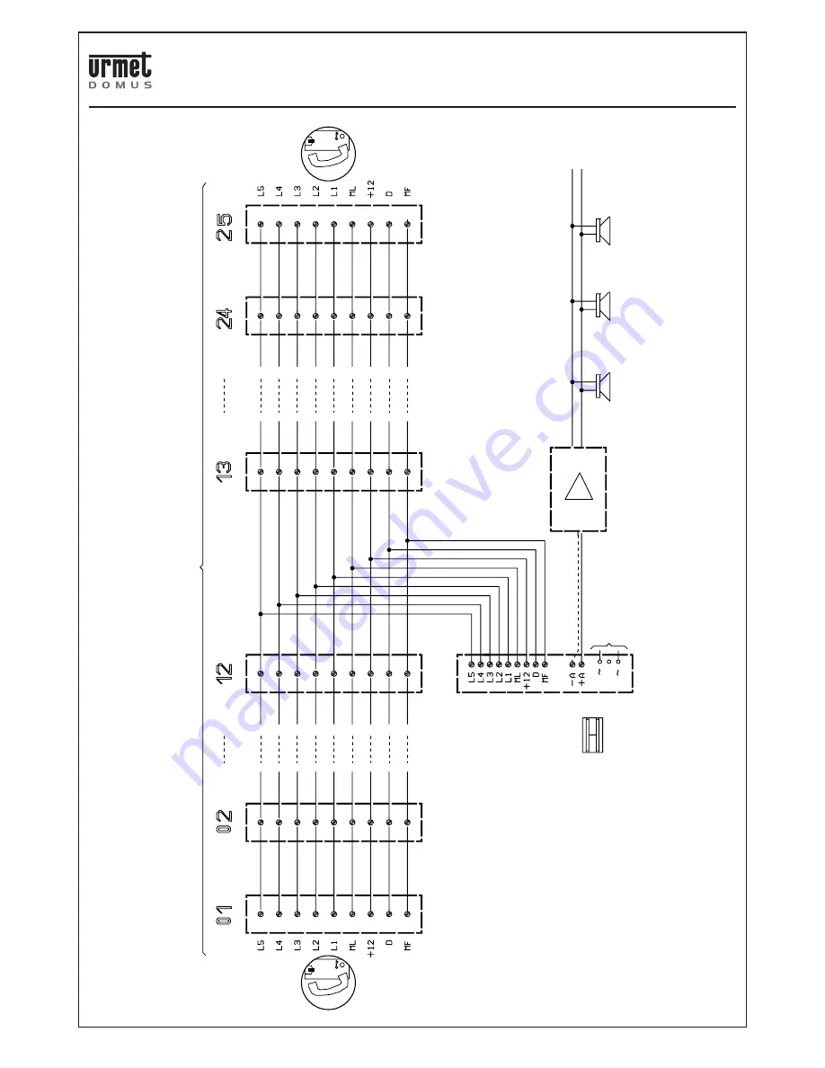 urmet domus EASIVOICE 926 Скачать руководство пользователя страница 9